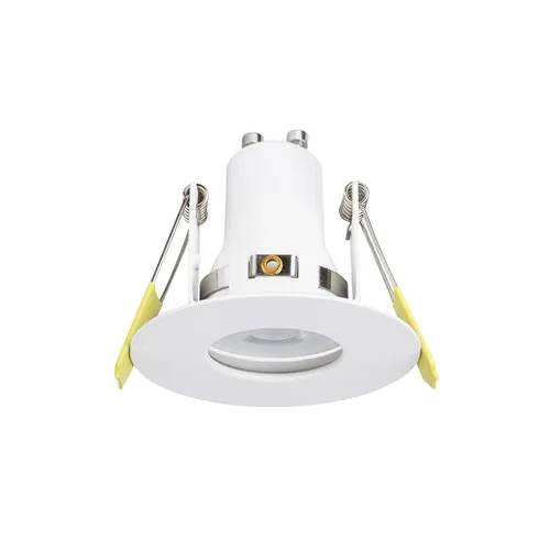 EVOFIRE MINI 64 FIRE RATED DOWNLIGHT 45MM CUTOUT IP65 WHITE ROUND INTEGRAL EVOFIRE MINI 64 FIRE RATED DOWNLIGHT 45MM CUTOUT IP65 WHITE ROUND INTEGRAL