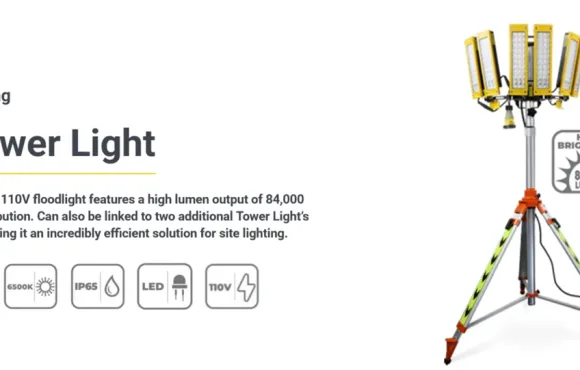 Red Arrow Site Lighting